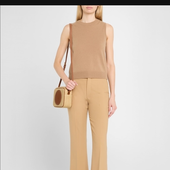 Veronica Beard Raffia Click Crossbody NWT - Picture 3 of 12